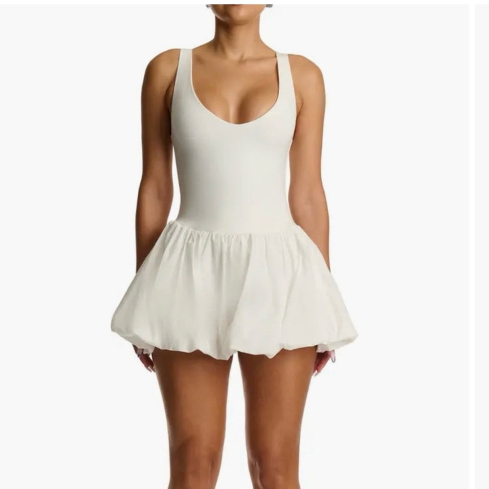 Naked Wardrobe Mini Bubble Dress. NWT. Size M